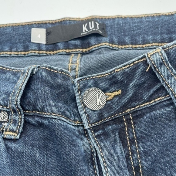 Kut Jeans Diana Curvy Skinny Dark Wash Kut From the Kloth Size 4 Jeans - Picture 10 of 11